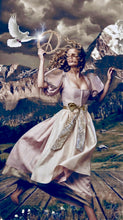Laden Sie das Bild in den Galerie-Viewer, Dirndl Anouk - Leinenjaquard