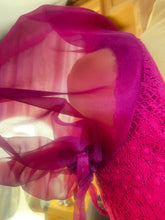 Laden Sie das Bild in den Galerie-Viewer, Cotton Guipure Pink - Leinen - Seide