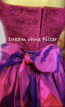 Laden Sie das Bild in den Galerie-Viewer, Cotton Guipure Pink - Leinen - Seide