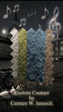 Laden Sie das Bild in den Galerie-Viewer, Bespoke Duchesse 100% Silk Salzburger Festspiele